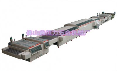 鑫恒力專利產(chǎn)品,全自動(dòng)水平電解退黑鈦流水線出貨