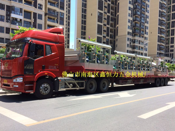 出貨出貨!不銹鋼鍋片蝕刻機再次發往浙江!