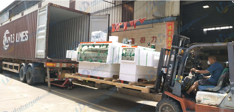 印度客戶定制金屬蝕刻機裝柜出貨！